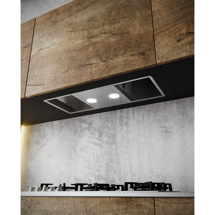Sirius Range Hoods 375 Cubic Feet Per Minute Convertible Wall Mount